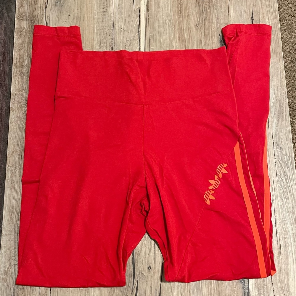 Adidas Adicolor Sliced Trefoil High-waisted Legging - Medium